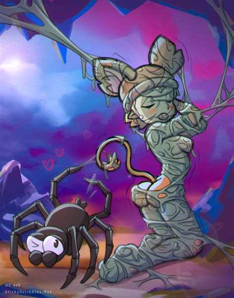 Mika Mouse Spider Bondage Cave 3 By Stickyscribbles Hentai Foundry