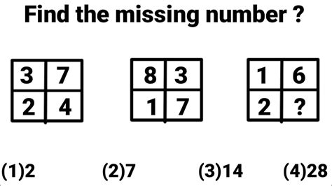 Missing Numbers Reasoning Tricks Missing Number In Reasoning Missing