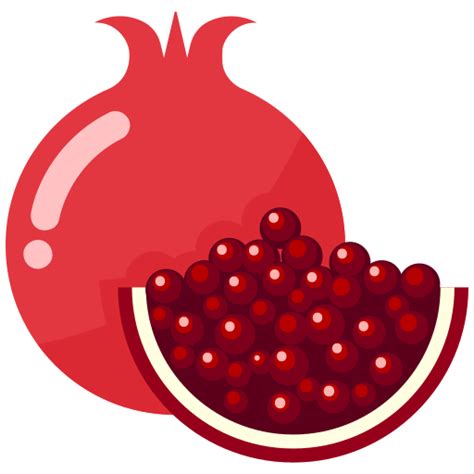 Pomegranate Free Food And Restaurant Icons