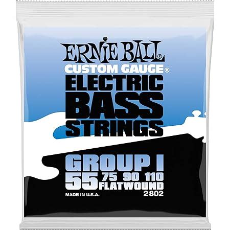 Ernie Ball Flatwound Group I Corde Per Basso Elettrico Diametro