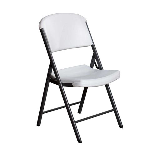 Foldable White Plastic Chair - Kalico