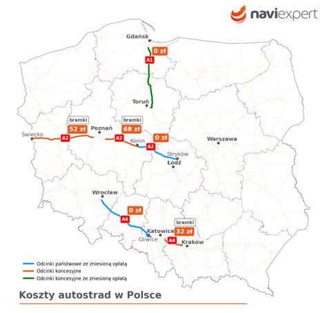 Ceny Autostrad W Polsce Ile Zap Acimy Za Przejazd Autostrad Blog