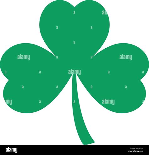 Three Leaf Clover Illustration High Resolution Stock Photography And