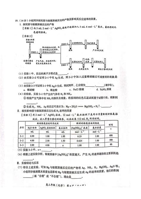 2023 2024学年北京海淀区高三期末化学试题及答案北京高考在线