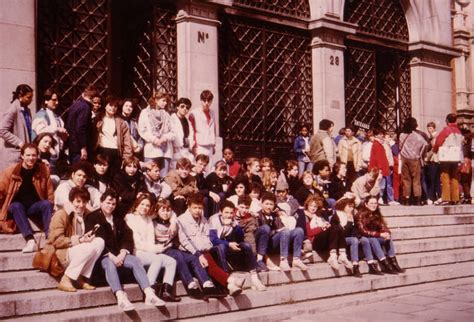 Photo De Classe Quatrième Ou Troisième De 1985 Collège Honoré De