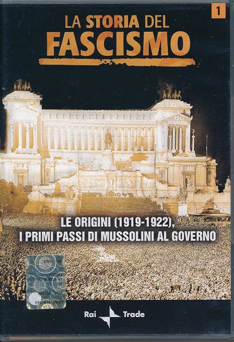 La Storia Del Fascismo DVD Amazon It Film E TV