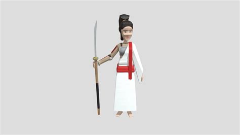 Naginata 3d Models Sketchfab