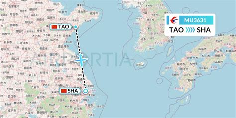 MU3631 Flight Status China Eastern Airlines Qingdao To Shanghai CES3631