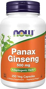 Now Foods Panax Ginseng Mg Capsules Buy Online At Best