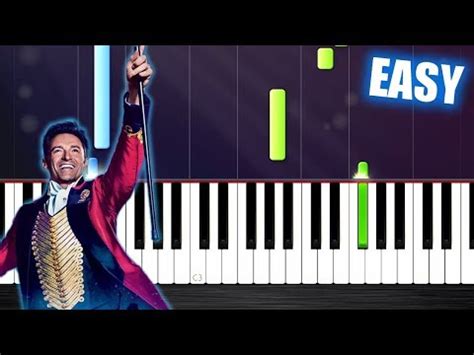 The Greatest Showman This Is Me Easy Piano Tutorial By Plutax Youtube