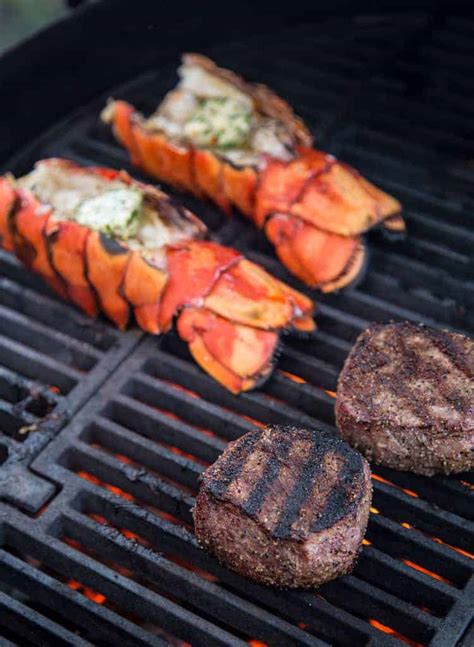 Surf And Turf On The Grill With Herb Compound Butter Vindulge