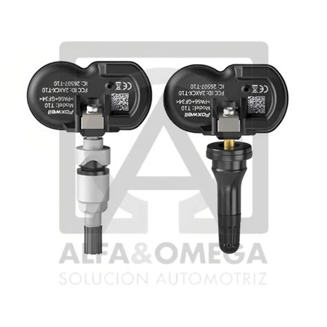 Sensor TPMS programable universal Alfa y Omega Solución Automotriz