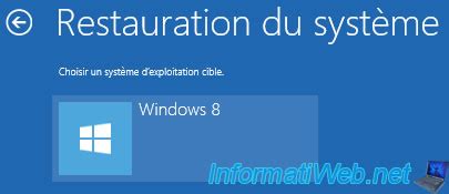 Restaurer Windows Ou Un Tat Ant Rieur Gr Ce La