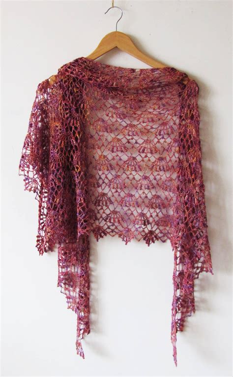 Crochet Shawl Pattern Archangel Shawl Lace Shell Crochet Etsy