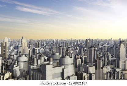 Delhi India Futuristic Smart City 3d Stock Illustration 2215656187 | Shutterstock