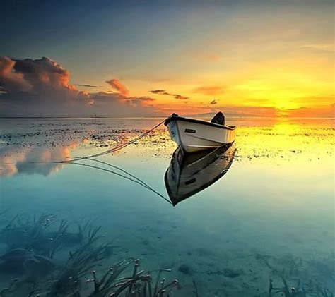 Boat, river, HD wallpaper | Peakpx