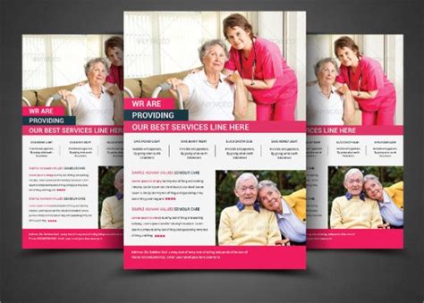 Elderly Care Flyer Template 27 Free And Premium Download