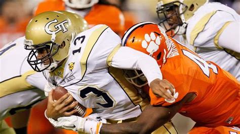 Ncaa Thursday Night Football Georgia Tech At Clemson Pantip