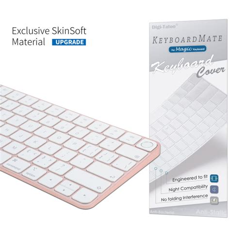 Keyboard Cover for iMac Magic Keyboard with Touch ID Model A2449 (24 ...