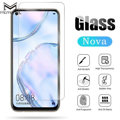 Screen Protector Tempered Glass Huawei Nova 7 Se Pro 7i 6 5 5i Pro 5z Se 6se 5t 4 4e 3 3i 2i 2