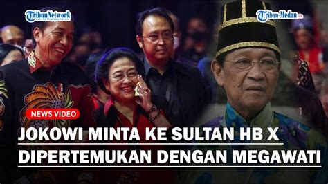 Sultan Hb X Ungkap Jokowi Minta Jembatani Pertemuan Dengan Megawati