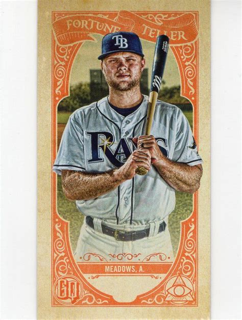 2020 Topps Gypsy Queen Fortune Teller Mini FTM18 Austin Meadows Rays