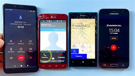 Xiaomi Vs Nokia Vs Lg Vs Samsung Incoming Outgoing Call And Alarm O