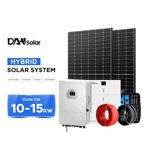 Dah Solar Off Grid System Kw Kw Kw Kw Kw Hybrid Solar Panel