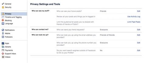 Fb Privacy Settings Someone Guide