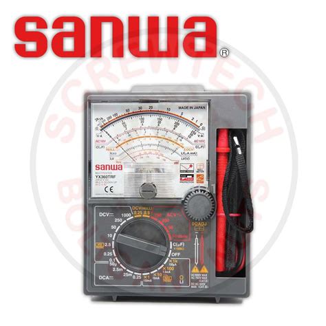 Sanwa Analog Multi Testeryx360trf Lazada Ph