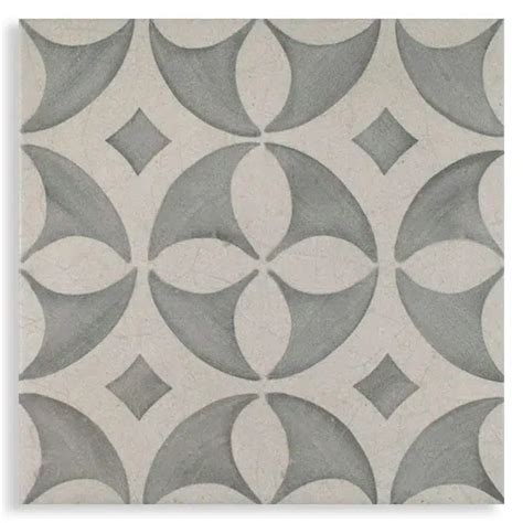 Azulejo 1920 Mix Grey 25x25 Satinado Codicer Duritti Cerámica