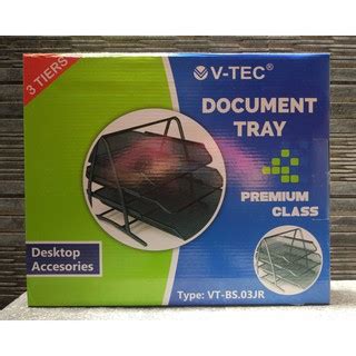 Jual V Tec Bak Surat Document Tray 3 Susun Shopee Indonesia