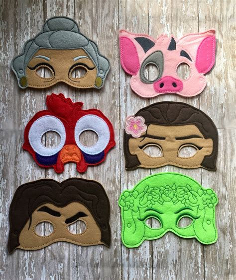 Character Face Mask Great For Birthday Parties Dress Up Cosplay