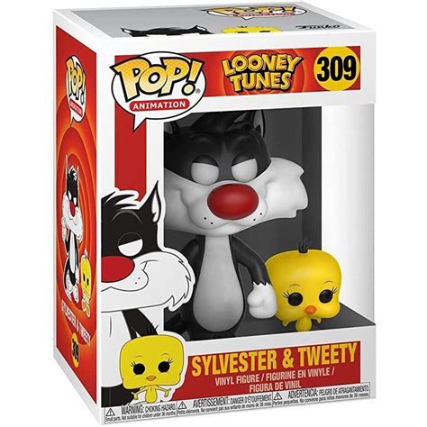 Boneco Funko Looney Tunes Frajola E Piu Piu Pop Funko 309 Em 2023