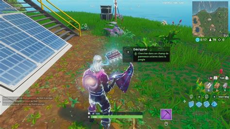 Fortnite Puce D Cryptage Chercher Dans Un Champ De Panneaux