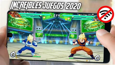 TOP Los MEJORES Juegos De DRAGON BALL Z Para ANDROID Sin INTERNET