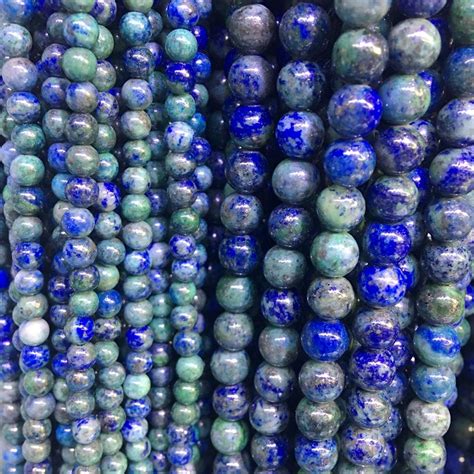 4 10MM 2Strands Pack Natural Stone Phoenix Lapis Lazuli Bead Strands