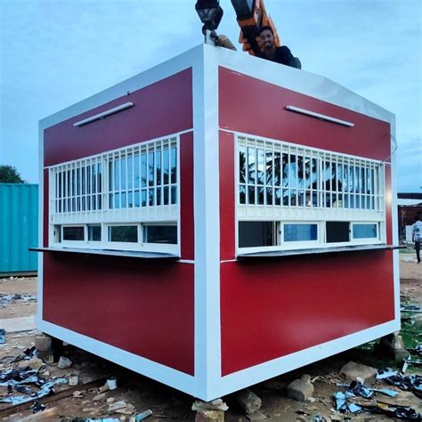 Steel Years Portable Guard Cabins For Best Fabrication Methods At Rs