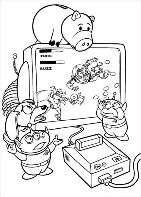 Coloriage Toy Story Gratuit T Te Modeler