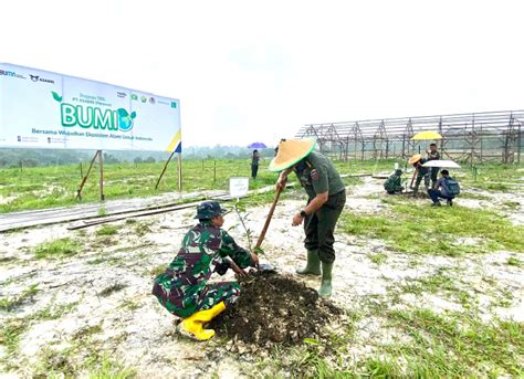 Dukung Pelestarian Lingkungan ASABRI Berkolaborasi Dengan TNI Dalam