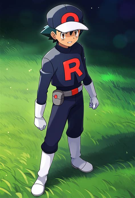 Team Rocket Ash Ketchum by someone892 on DeviantArt