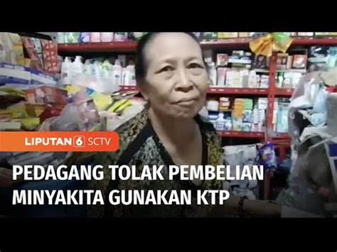 Pedagang Dan Pembeli Tolak Pembelian Minyakita Gunakan KTP Liputan 6