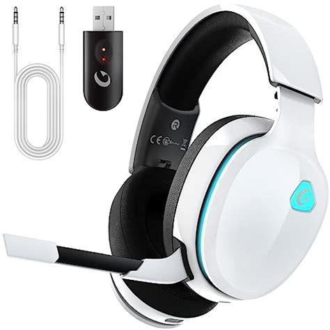 Gvyugke Wireless Gaming Headset 2 4GHz USB For PS5 PS4 PC Switch