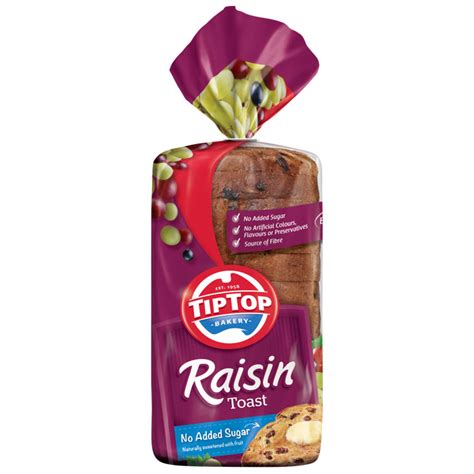 Tip Top - Bread Raisin Toast (520g) | Harris Farm Markets