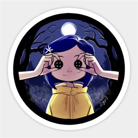 Custom Coraline Sticker Personalize Your Style