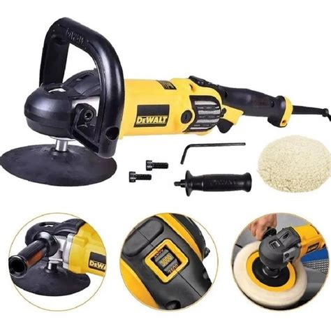 Lixadeira Politriz 7 1250w 110v Dewalt Dwp849xb Leroy Merlin