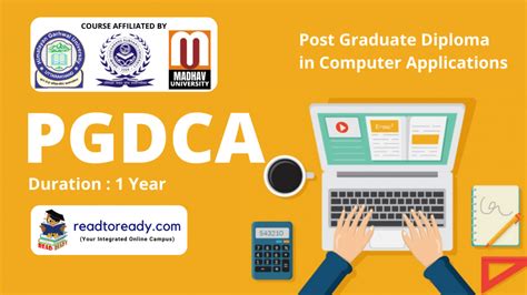 Pgdca Post Graduate Diploma In Computer Application Read To Ready