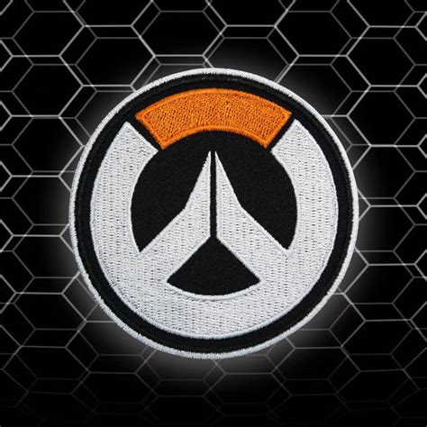 Overwatch Logo Patch Game Embroidery Sew On Iron On Velcro