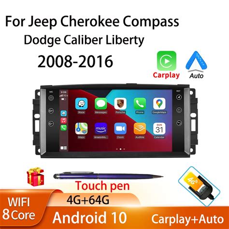 Android Din Car Radio For Jeep Cherokee Stereo Dodge C