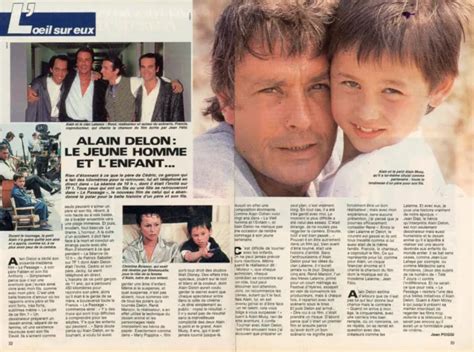 COUPURE DE PRESSE Clipping 1986 Alain Delon 2 Pages 9 10 PicClick AU